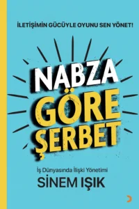 “Nabza Göre Şerbet” kitabının kapağı, yazar Sinem Işık